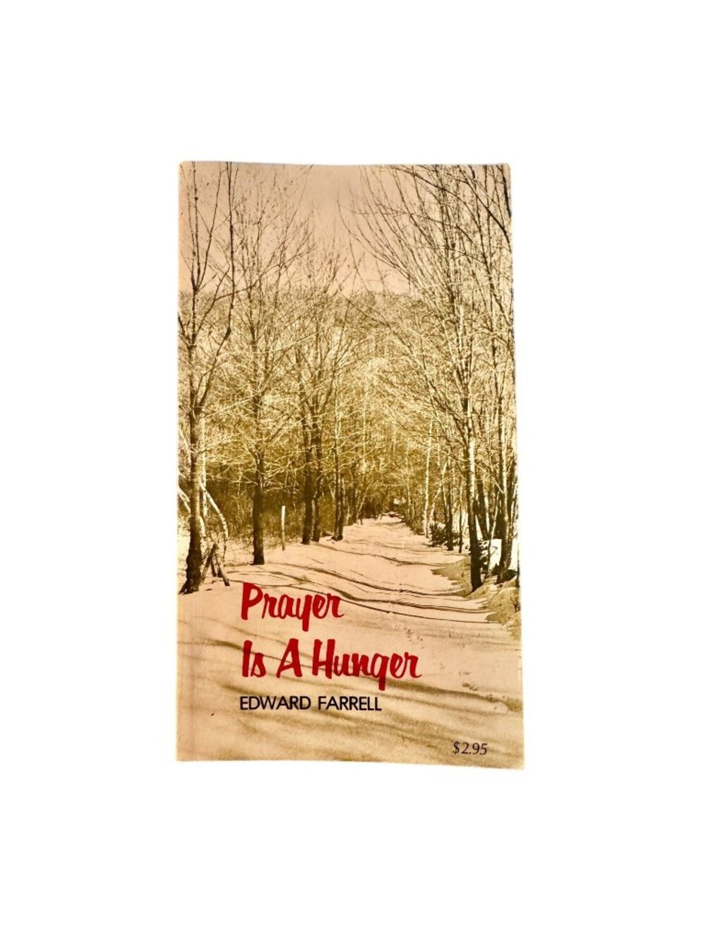 Vintage 1972 Prayer Is A Hunger by Edward Farrell Dimension Books Catholic